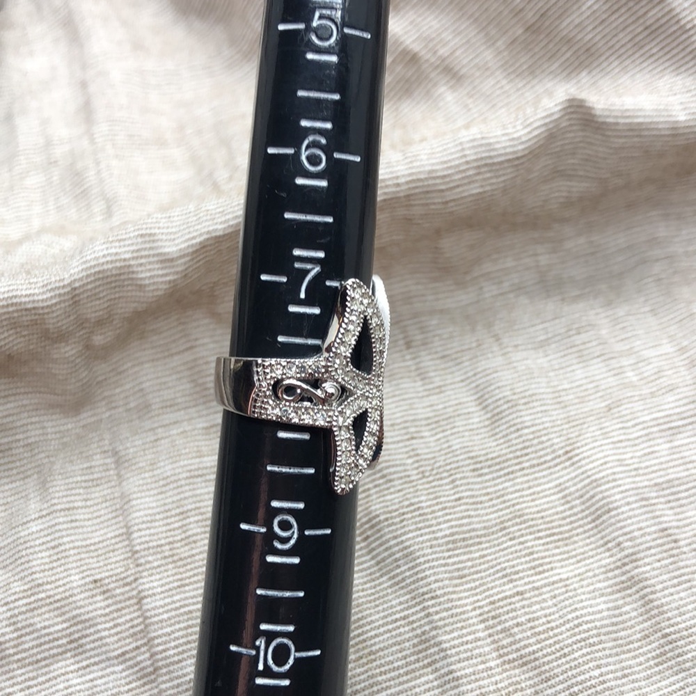 Y2K Butterfly Rhinestone Ring - Picture 8 of 10